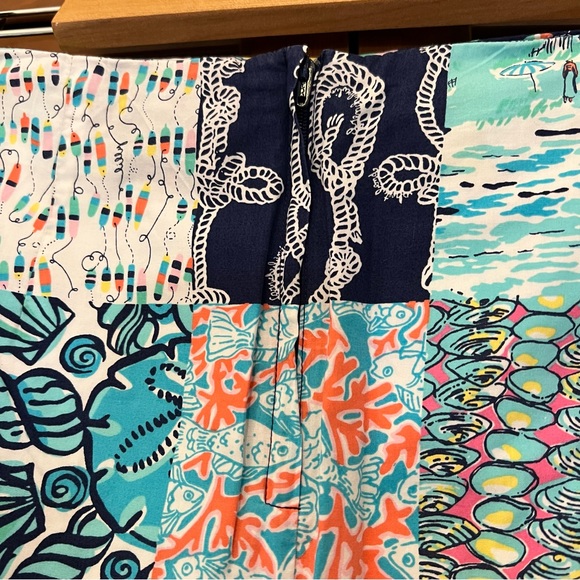 Lilly Pulitzer patchwork nautical skirt 2 - Picture 7 of 10